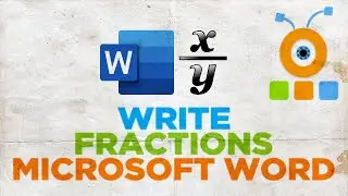 How to Write Fractions in Word