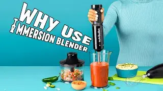 Why You Want an Immersion Blender | Different Stick Blender Uses!