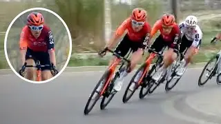 Geraint Thomas Incredible Sprint Leadout for Hayter | Volta a Catalunya 2024 Stage 4