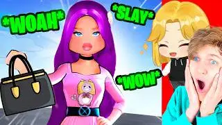 LANKYBOX'S SISTER Plays ROBLOX DRESS TO IMPRESS!? (FUNNY MOMENTS!)