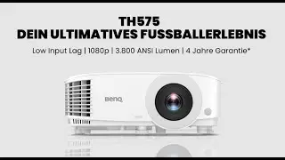 Gaming Beamer für Konsolenspiele mit niedrigem Input Lag und 3.800 ANSI Lumen | TH575 (30 Sek)