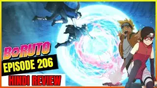 The New team 7 | Boruto Episode 206 Hindi review | Karma is Slowly progressing