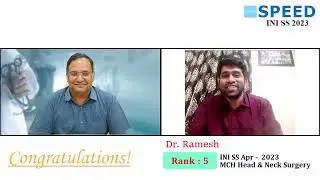 How to Prepare MCH Head & Neck Surgery? , Best INI SS Preparation App | By Dr Ramesh., Rank 5, INISS