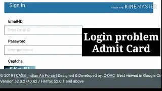 Login problem solved air force exam download your admit card 02/2020 intake