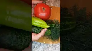 Ужин в деревне! Просто, вкусно, по-семейному.