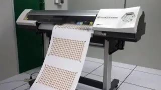 QCS Asia - Doming sticker printing