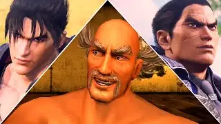 TEKKEN SERIES - Every friendly Mishima scene compilation (1080p)