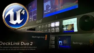 Blackmagic Decklink Input for Unreal Engine