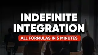 Revise Indefinite Integration in 5 Minutes | All Formulas | IIT JEE | Anup Sir | MathonGo