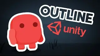 How to make a 2D OUTLINE in Unity!