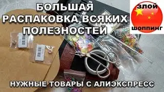 Большая Распаковка Всяких ПОЛЕЗНОСТЕЙ с Алиэкспресс - Шарм Карандаши Пинал и Протча что Подвернулось