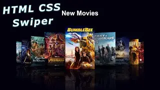 Swiper Slider 3D-Coverflow Effect Using HTML CSS & Swiper.JS