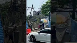 How piles are driven into Thailand 