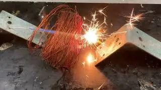 Can sparklers burn through copper