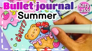 🍓🌈Bullet Journal Summer Theme /Bullet Journal Kawaii