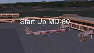 MD-80 Cold and Dark Start Up Tutorial | X-Plane 10 Mobile