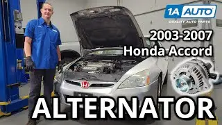 How to Replace Alternator 2003-2007 Honda Accord