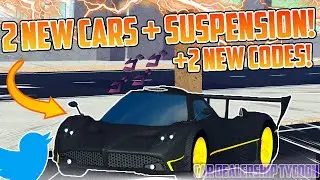 2 NEW CARS + SUSPENSION + 2 NEW CODES IN CAR DEALERSHIP TYCOON! | Car Dealership Tycoon | Roblox