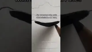 Drawing Only using The colour BLACK (satisfying)  