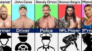 WWE Wrestlers First Job Before Wrestling