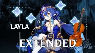 Layla Theme EXTENDED Violin Version (Character Demo Music) | Genshin Impact