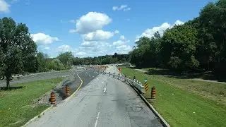 OC Transpo Stage 2 LRT Detours: Sir John A. Macdonald Pkwy Realignments (Full Compilation)