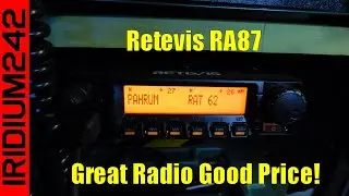 Sturdy Affordable Mobile GMRS Radio - Retevis RA87 GMRS Mobile   40W