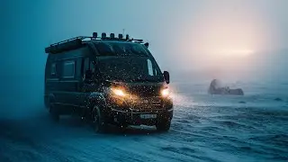 Surviving my 2nd Winter of Extreme Van Life, From Blizzard, Snow Storm to Cozy Cold Camping 