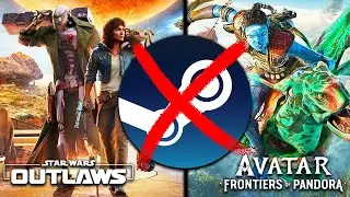 HUGE PC Games NOT Coming to STEAM - Star Wars Outlaws and Avatar Not Releasing on Steam