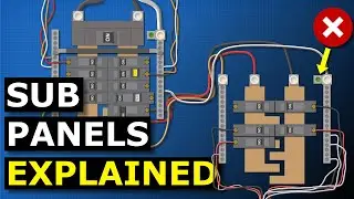 Sub Panels Explained - Why are neutral and ground separated?