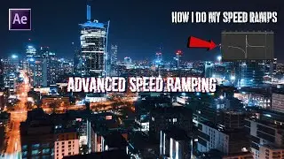 ADVANCED SPEED RAMPING in After Effects CC 2020 | Graph Editor Transition Tutorial, Time Remapping