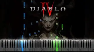 Halsey, SUGA - Lilith (Diablo IV Anthem) Piano Tutorial