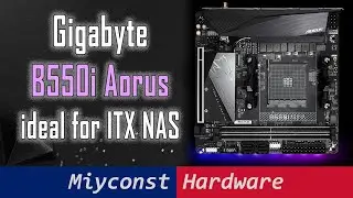 Gigabyte B550i Aorus Pro – ideal motherboard for ITX NAS that I won’t use