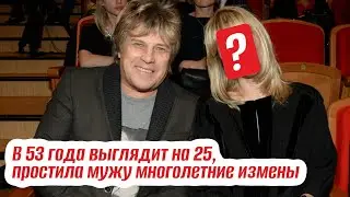 Жена Алексея Глызина, с которой он 35 лет вопреки изменам. В 53 года она выглядит потрясающе