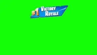 Fortnite Season 5 Victory Royale Greenscreen