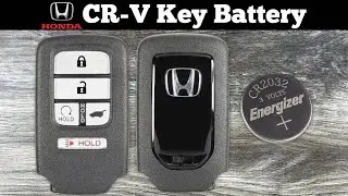 2017 - 2022 Honda CR-V Key Fob Battery Replacement - How To Change Replace CRV Remote Batteries