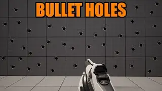 How To Create Bullet Holes In Unreal Engine 5 (Tutorial)