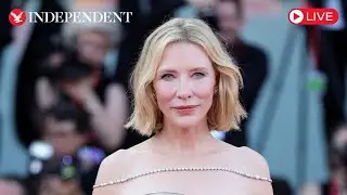 Live: Stars including Cate Blanchett and Kevin Kline arrive for second day of Venice Film Festival