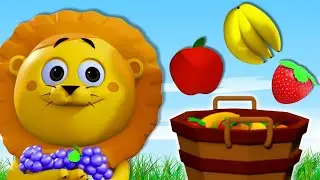 Песня о фруктах 🍎🍇  Песни для детей | Учим фрукты для детей | @HooplaKidzRusskij