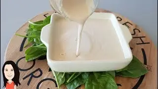 Best Dairy Free Creamy Salad Dressing Recipe - You Wont Believe its Vegan!