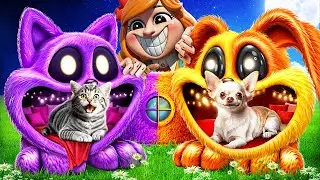 Мы построили секретный домик CATNAP и DOGDAY! Poppy Playtime Chapter 3!