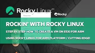 [EN] How to Deploy, and Configure Rocky Linux for ARM on ESXi for ARM