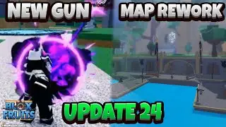 NEW Update 24 Leaks (NEW GUN , NEW MAP , DRAGON REWORKS) (Blox Fruits)