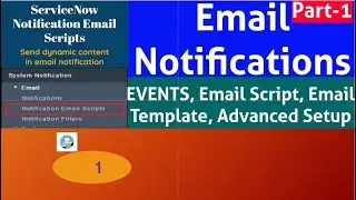 #1 #ServiceNow System Administration Training | Notifications