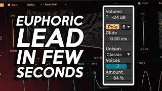 Euphoric Hard Techno Lead: Ableton Wavetable Sound Design Tutorial