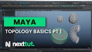 MAYA TUTORIAL | Topology Basics pt1