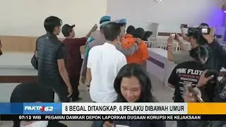 8 Begal Ditangkap, 6 Pelaku Dibawah Umur Di Surabaya, Jawa Timur - Fakta +62