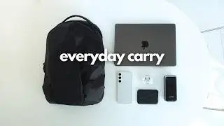 My 2024 Everyday Tech Carry & Backpack: Efficient and Minimal EDC 👌