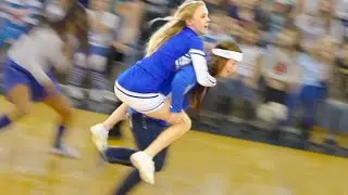 STUDENTS FALL DOWN DURING PEP RALLY | BACK TO SCHOOL FAILS