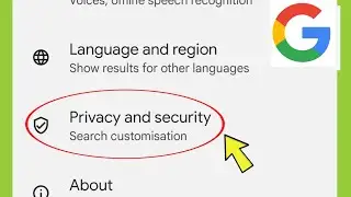 Google App | Privacy & Security | Ad personalisation